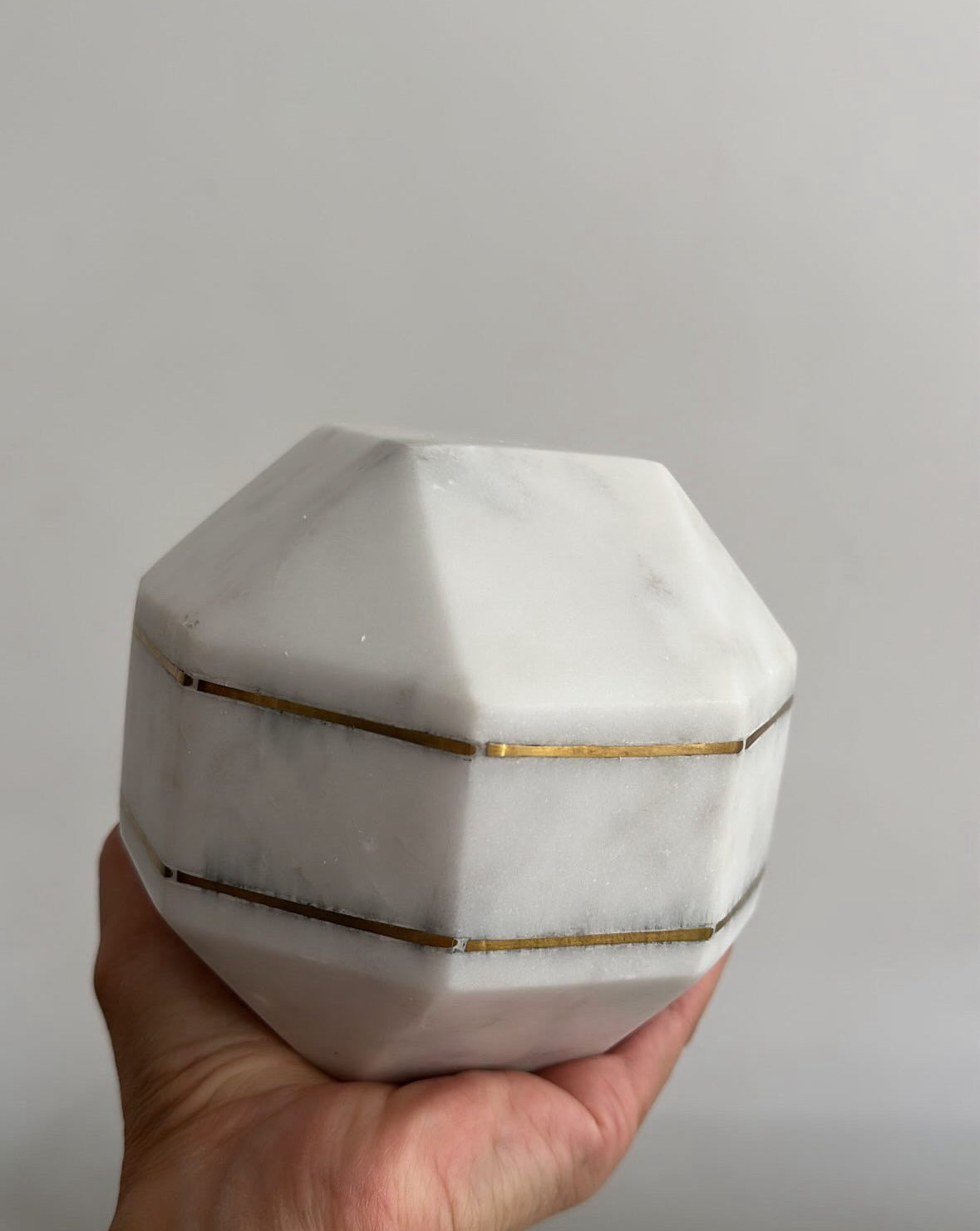 Marble edged ball