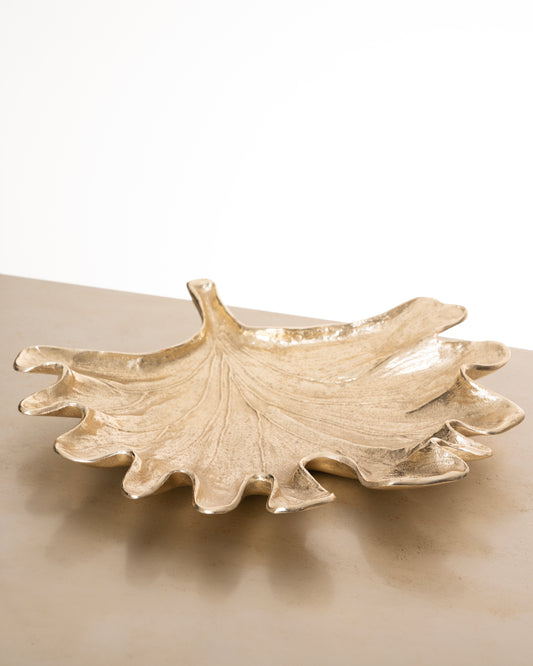 Leaf Shaped Decorative Plate