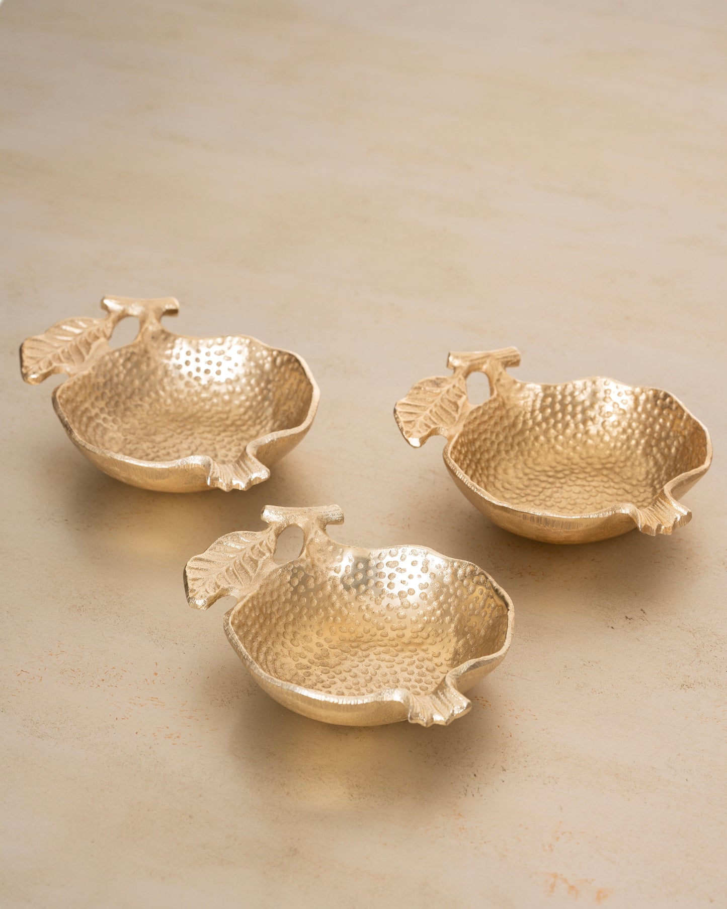 Pomegranate Nuts Bowl, Set of 3