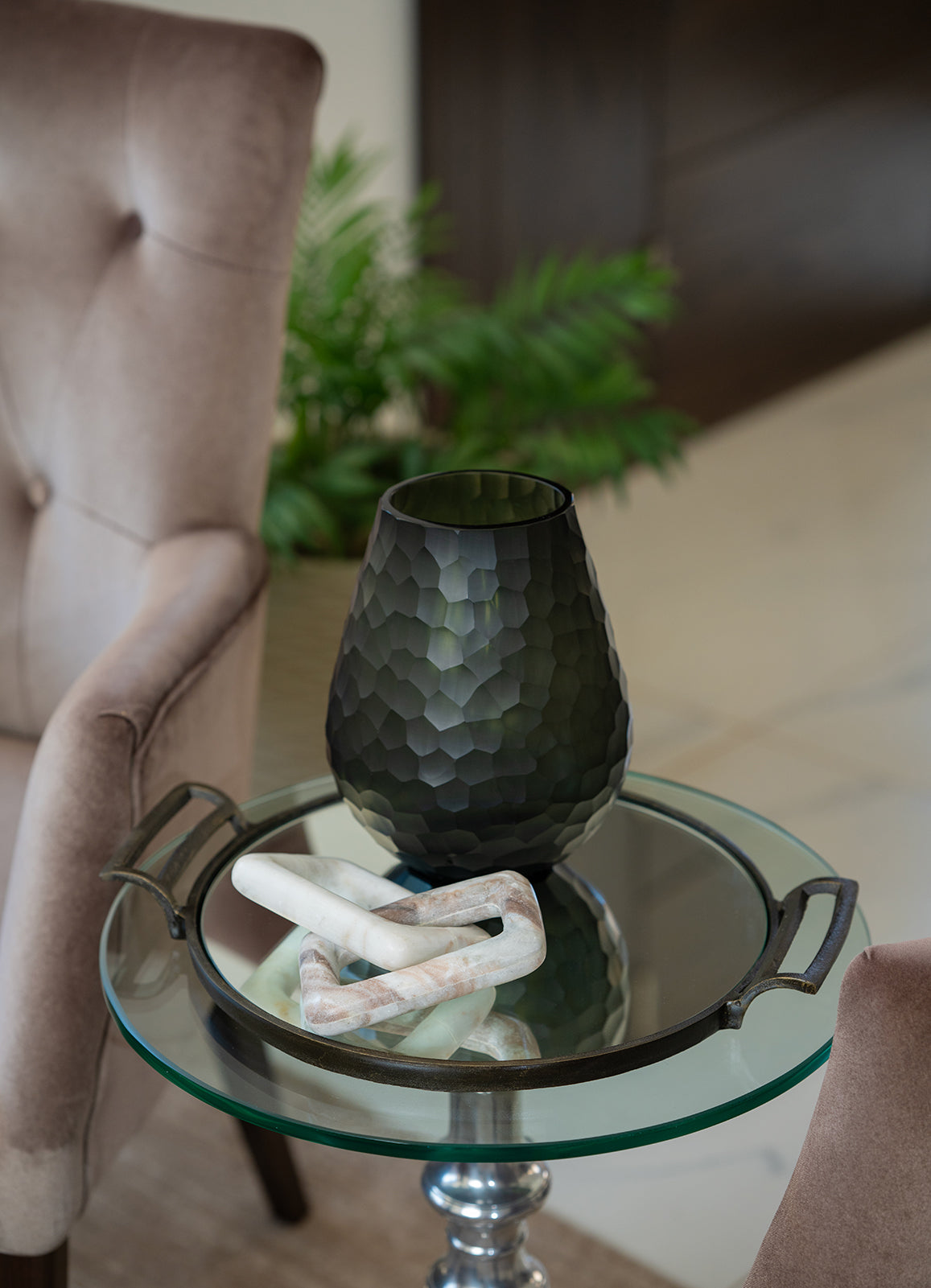 Chisel Cut Vase