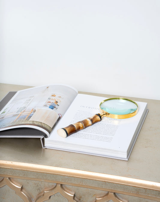 Resin Magnifying Glass, Brown