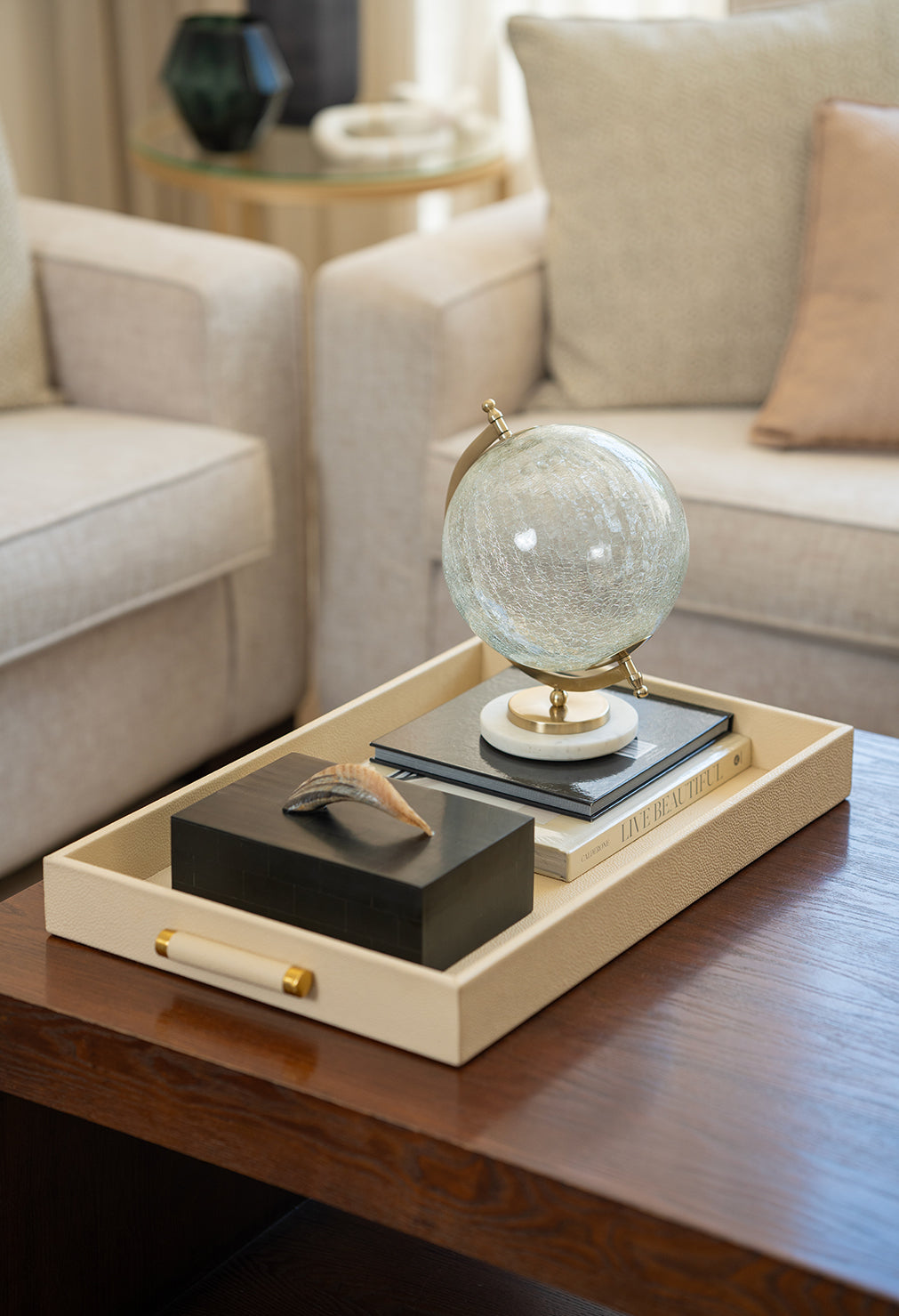 Classic Leather Tray