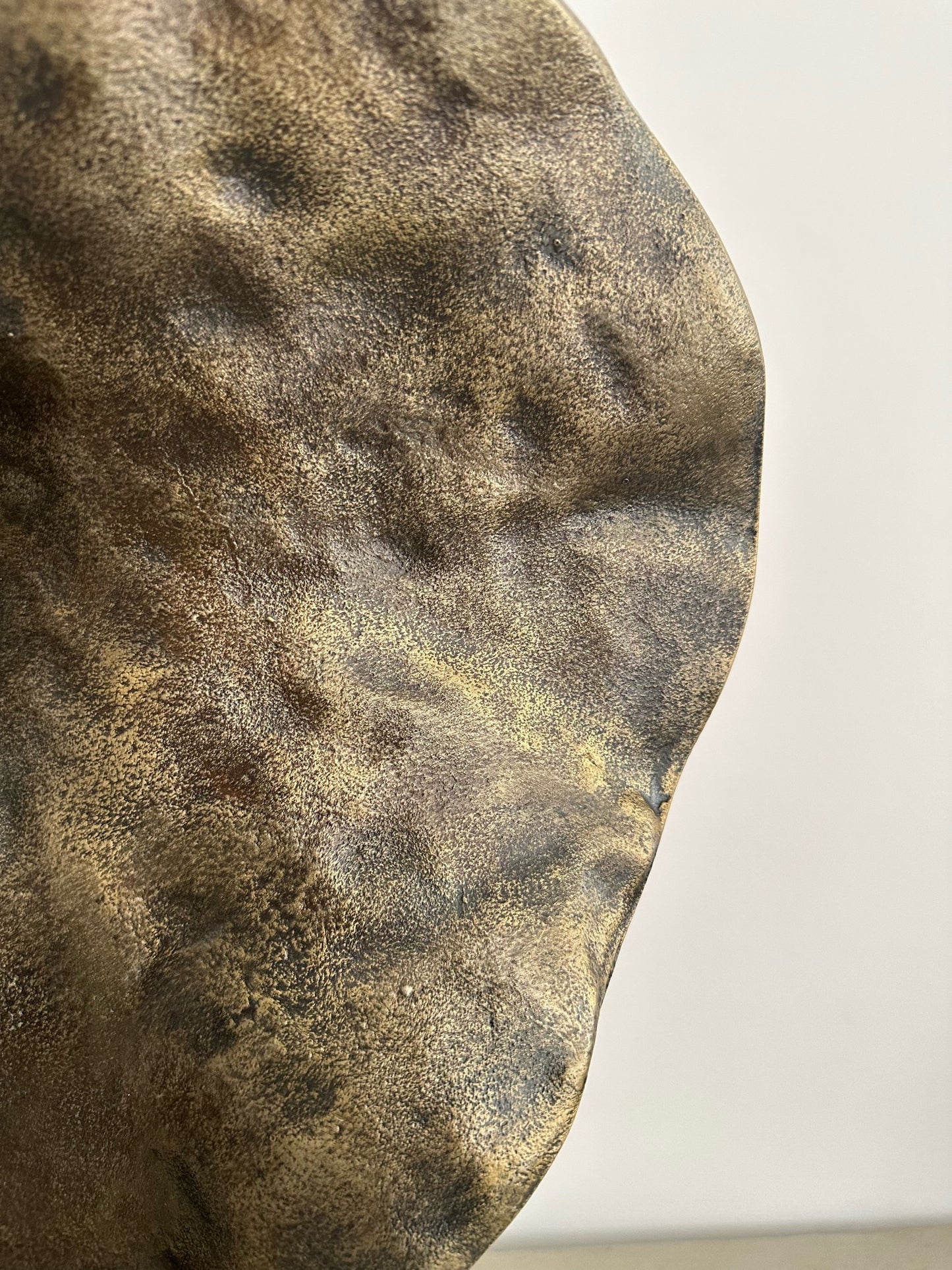 Ruffle Sculpure on Granite Base